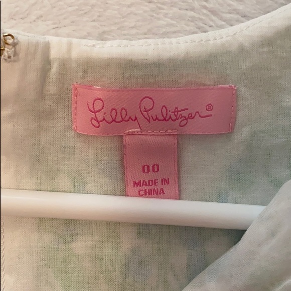 Lilly Pulitzer green lion panda print shift dress - Picture 4 of 5